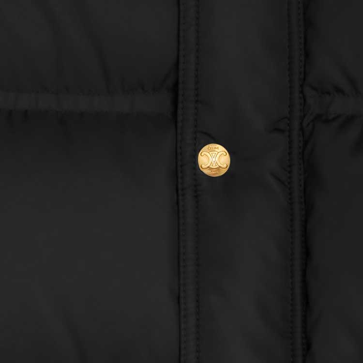 (Women) CELINE FW23  Black High-Neck Cropped Down Jacket 2W662092L-38NO 圖 7