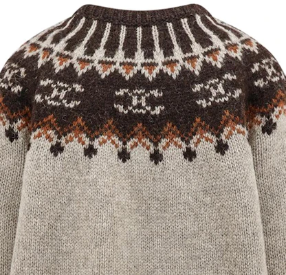 (W) CELINE FW23 Sweater Crewneck Bordir Multicolor. 2ADJ7823V-09GM Sizing (W) CELINE FW23 Sweater Crewneck Bordir Multicolor. 2ADJ7823V-09GM