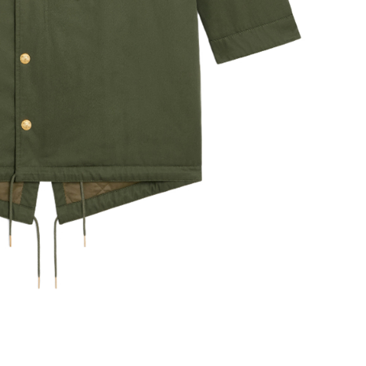 (Women) CELINE FW23  Military Green Hooded Cotton Jacket with Pockets. 2W953004N-02BE 圖 7