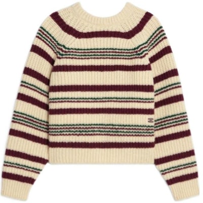 (W) Jersey de rayas multicolor CELINE FWF23 manga larga estilo casual. 2ADX4929V-01OW Order (W) Jersey de rayas multicolor CELINE FWF23 manga larga estilo casual. 2ADX4929V-01OW