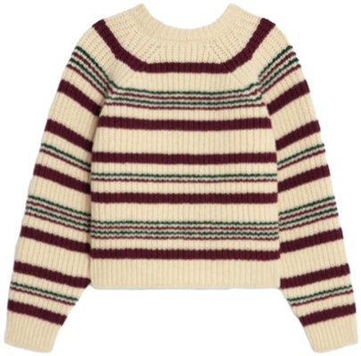 (W) Jersey de rayas multicolor CELINE FWF23 manga larga estilo casual. 2ADX4929V-01OW Lookbook (W) Jersey de rayas multicolor CELINE FWF23 manga larga estilo casual. 2ADX4929V-01OW