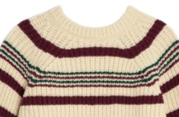 (W) Jersey de rayas multicolor CELINE FWF23 manga larga estilo casual. 2ADX4929V-01OW Sizing (W) Jersey de rayas multicolor CELINE FWF23 manga larga estilo casual. 2ADX4929V-01OW