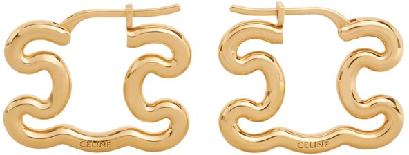 women-celine-gold-fashion-trendy-cute-casual-earrings-460-hs-6-bra-35-or