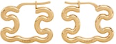 Buy (Women) CELINE Gold Fashion Trendy Cute Casual Earrings 460HS6BRA-35OR