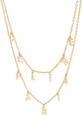 (W) CELINE 金色時尚百搭休閒項鍊女款 46X476BZI-35OR Order (W) CELINE 金色時尚百搭休閒項鍊女款 46X476BZI-35OR