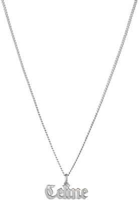 (W) Kalung Wanita CELINE Gothic 925 Perak - Finishing Rhodium. 46Z306SIL-36SI Shop (W) Kalung Wanita CELINE Gothic 925 Perak - Finishing Rhodium. 46Z306SIL-36SI