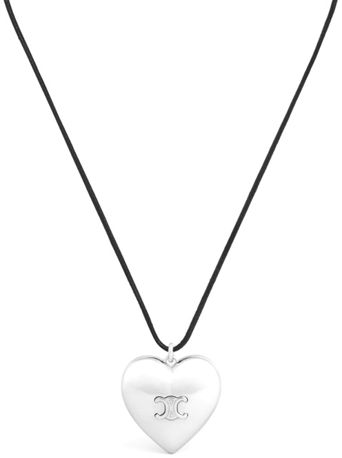women-celine-heart-geometric-pendant-necklace-brass-cotton-women-silver-black-460-yo-6-bco-36-sb