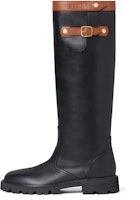 (Women) CELINE High-Top Boot 'Black Leather' 343823574C.04BT (Women) CELINE High-Top Boot 'Black Leather' 343823574C.04BT