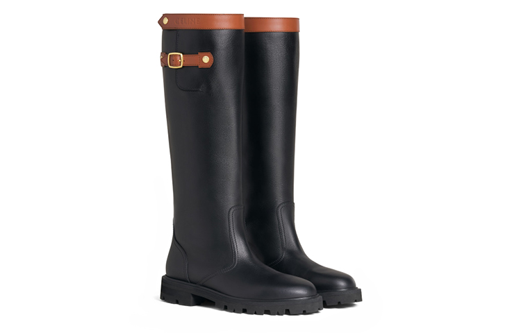 Order (W) Bota Alta CELINE 'Cuero Negro'. 343823574C.04BT