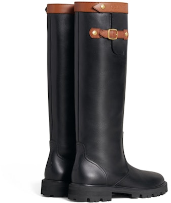 (Women) CELINE High-Top Boot 'Black Leather' 343823574C.04BT Lookbook (Women) CELINE High-Top Boot 'Black Leather' 343823574C.04BT