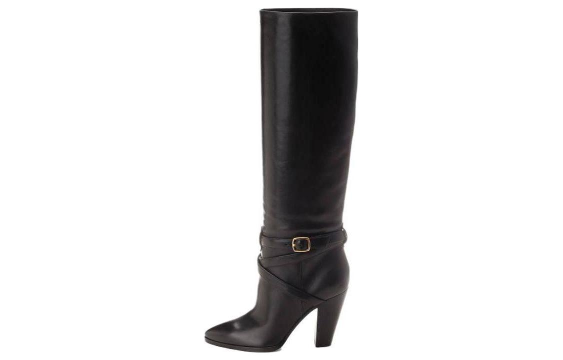 (Women) CELINE High-Top Boot 'Black Leather' 354113891C.38NO