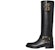 (W) CELINE But Hitam Kulit 'High-Top Boot' 354913882C.38NO