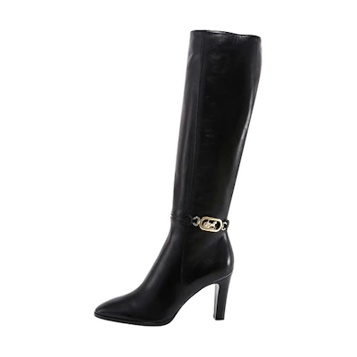 (W) CELINE High-Top Boot 'Punk Biker Black'
