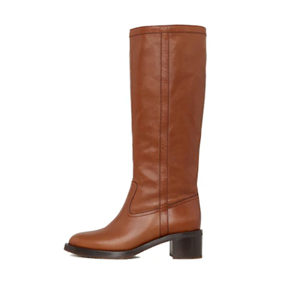 (W) CELINE High-Top Boot 'Toffee'