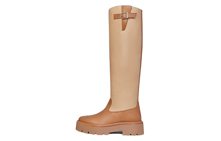 (Women) CELINE High-Top Boots 'Brown Buckle' 348603190C.04BG