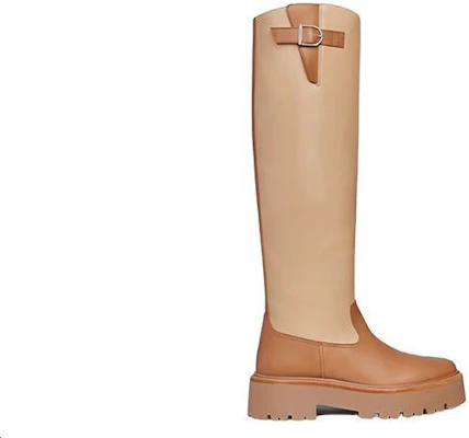 (W) CELINE 高帮靴子 '棕色扣环' 348603190C.04BG Order (W) CELINE 高帮靴子 '棕色扣环' 348603190C.04BG