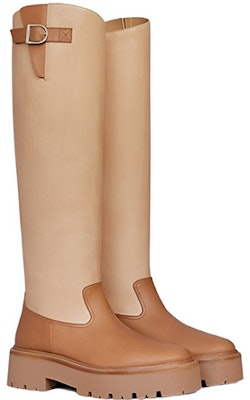 (Women) CELINE High-Top Boots 'Brown Buckle' 348603190C.04BG Lookbook (Women) CELINE High-Top Boots 'Brown Buckle' 348603190C.04BG