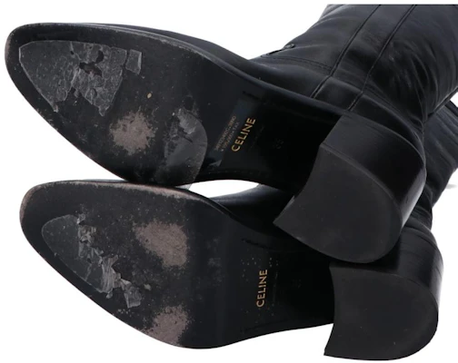 (W) CELINE High-Top Slip-On ''Schwarzes Leder Mode'' 349123492C.38NO Shop (W) CELINE High-Top Slip-On ''Schwarzes Leder Mode'' 349123492C.38NO