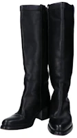 Purchase (W) CELINE 高帮懒人鞋 '黑色皮革时尚' 349123492C.38NO