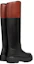 Lookbook (W) CELINE Hoge Slip-On Laarzen ''Zwart Bruin'' 351443755C.38NM