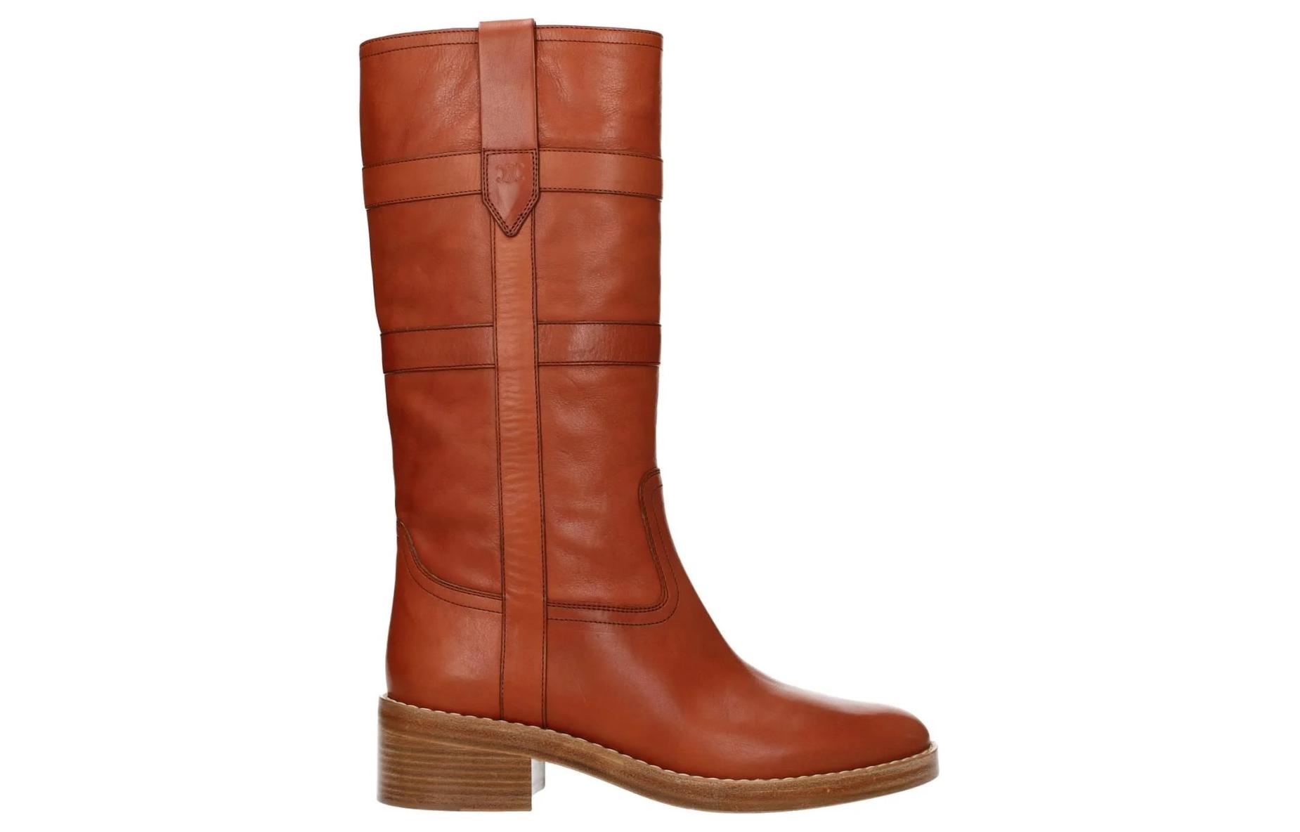 Order (W) CELINE High-Top Sneaker ''Braunes Leder'' 343913190C.18NC