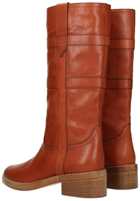 (W) CELINE High-Top Sneaker ''Braunes Leder'' 343913190C.18NC Shop (W) CELINE High-Top Sneaker ''Braunes Leder'' 343913190C.18NC