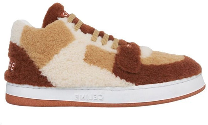 (Women) CELINE High-Top Sneaker 'Red Brown Wool' 350883735C.19ED Order (Women) CELINE High-Top Sneaker 'Red Brown Wool' 350883735C.19ED