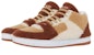 (W) Sneaker Tinggi CELINE 'Merah Coklat Wol' 350883735C.19ED