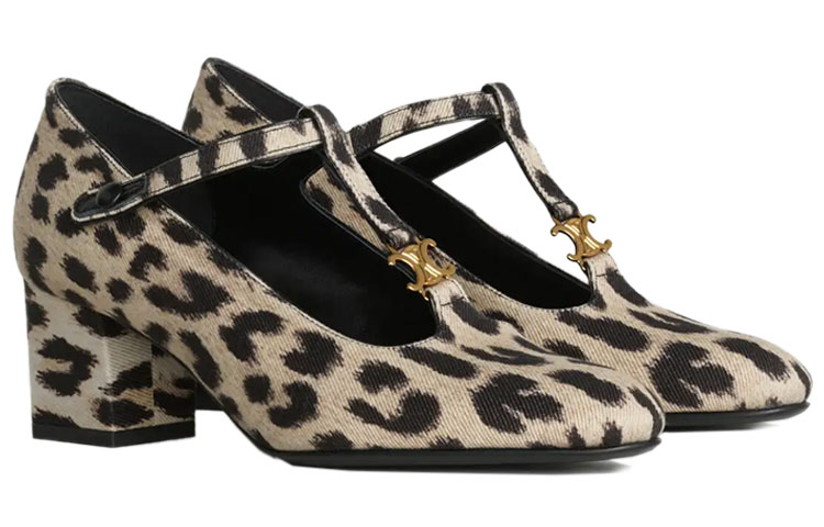 (W) CELINE High Heel 'Leopard Print' 圖 2