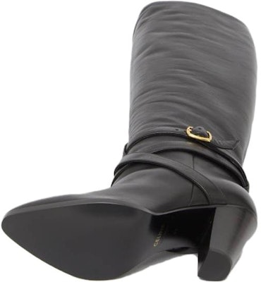 (W) CELINE 高帮靴 "黑色皮革" 354113891C.38NO Shop (W) CELINE 高帮靴 "黑色皮革" 354113891C.38NO