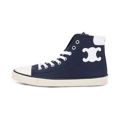 (W) CELINE High-Top Canvas 'Navy'