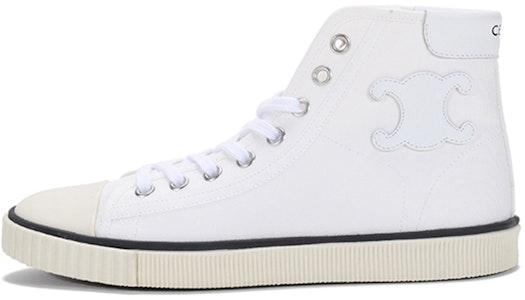 (W) CELINE 高帮系带帆布运动鞋 '米色' 343202006C.01OW Buy (W) CELINE 高帮系带帆布运动鞋 '米色' 343202006C.01OW