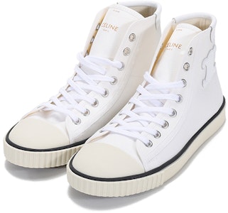 (W) CELINE 高帮系带帆布运动鞋 '米色' 343202006C.01OW Lookbook (W) CELINE 高帮系带帆布运动鞋 '米色' 343202006C.01OW