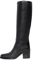 (Women) CELINE High-Top Slip-On 'Black Leather Fashion' 349123492C.38NO (Women) CELINE High-Top Slip-On 'Black Leather Fashion' 349123492C.38NO
