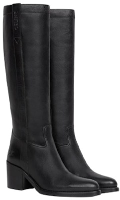 (W) セリーヌ ハイカットスリッポン (黒革) 349123492C.38NO Order (W) セリーヌ ハイカットスリッポン (黒革) 349123492C.38NO