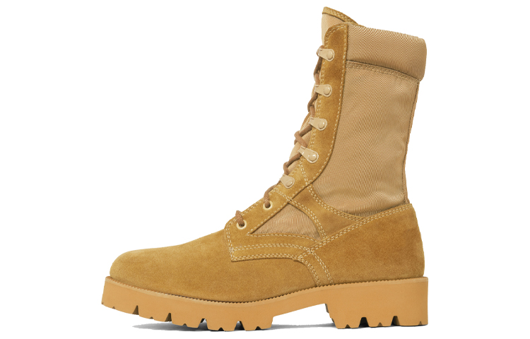 (W) CELINE Hiking Boot 'Tan Suede and Nylon'