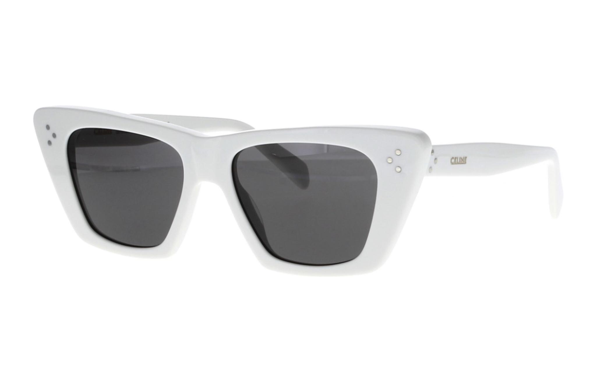 (Women) CELINE Irregular Frame Sunglasses Women’s White CL40187I-25A