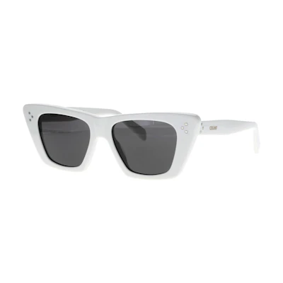 (Women) CELINE Irregular Frame Sunglasses Women’s White CL40187I-25A