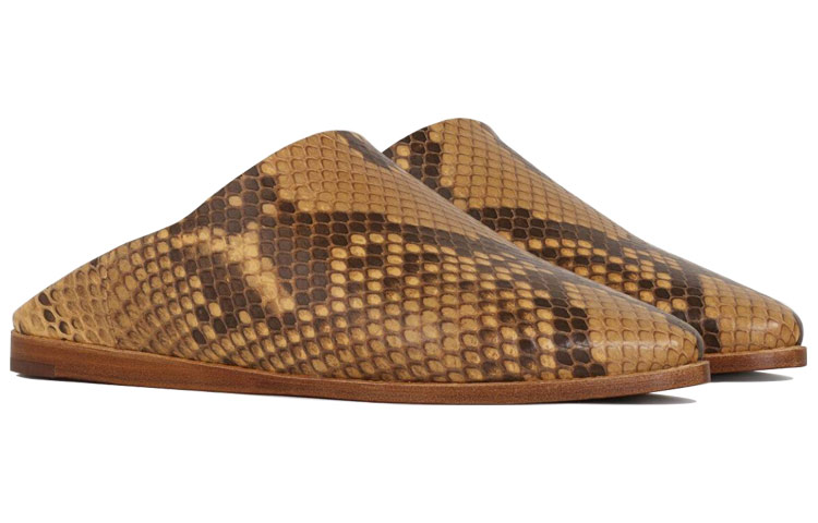 (W) CELINE Jacno Mule 'Glossy Snakeskin Yellow' 圖 2