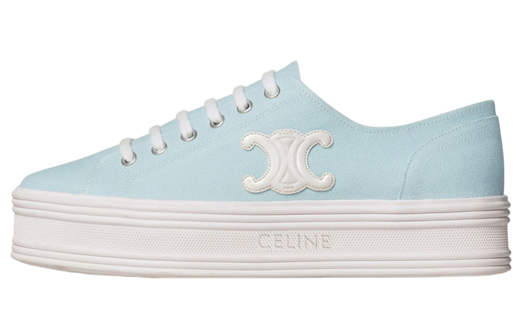 (Women) CELINE Jane Low 'Pale Blue' 346272220C.05LB
