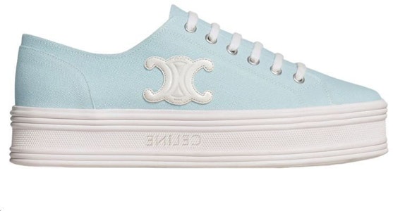 CELINE賽琳 Jane 低幫繫帶 時尚板鞋 女款 淡藍色 Order CELINE賽琳 Jane 低幫繫帶 時尚板鞋 女款 淡藍色