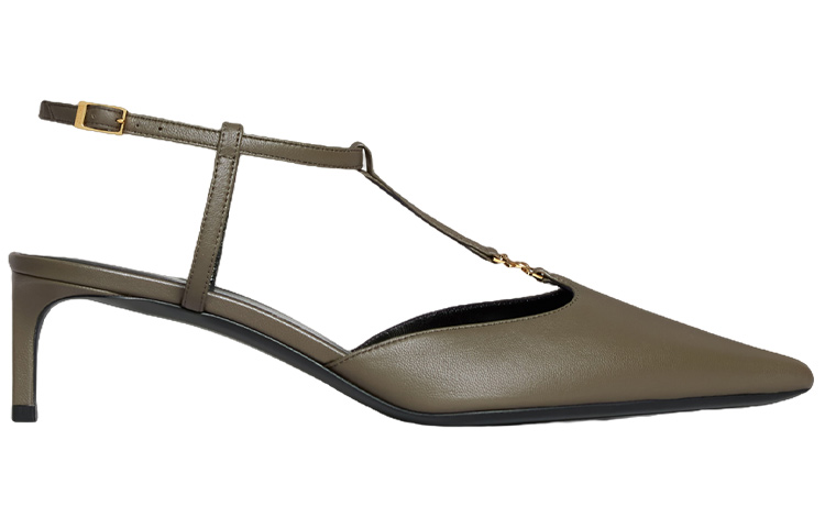 Order (W) CELINE Kitten 'Sepatu Stiletto Hijau Tua' 352193010C.31DO
