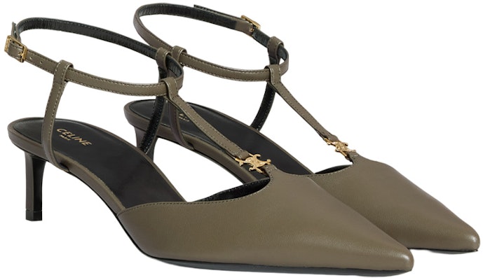 (W) CELINE Kitten 'Stiletto Hijau Gelap' 352193010C.31DO Lookbook (W) CELINE Kitten 'Stiletto Hijau Gelap' 352193010C.31DO