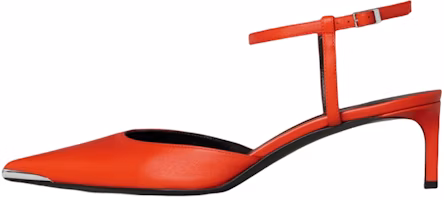(Women) CELINE Kitten Heel Sandal 'Red Leather Fashion' 347853010C.20BI (Women) CELINE Kitten Heel Sandal 'Red Leather Fashion' 347853010C.20BI