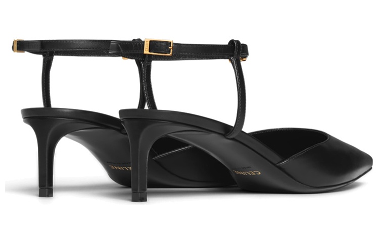 Lookbook (W) セリーヌ キトゥン トリオンフ ブラックバックル 347873676C.38NO