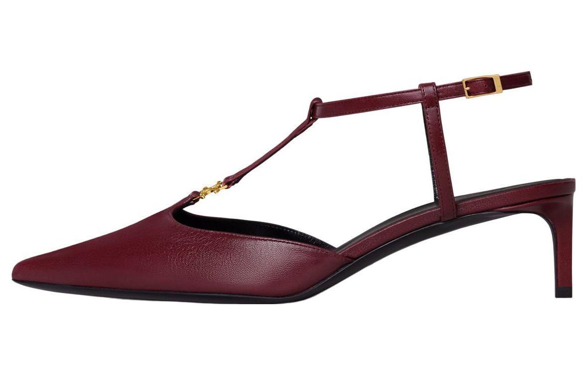 (Women) CELINE Kitten Triomphe 'Black Pointed Toe' 352193957C.28MS