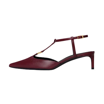 (W) CELINE Kitten Triomphe 'Black Pointed Toe'