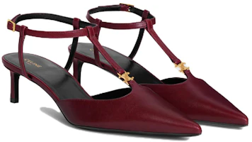 Lookbook (W) CELINE Escarpins Triomphe ''Noir Bout Pointu'' 352193957C.28MS