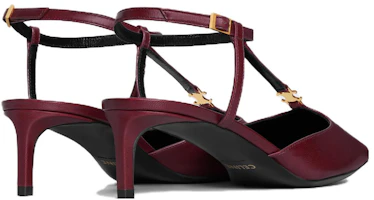 Shop (W) CELINE Escarpins Triomphe ''Noir Bout Pointu'' 352193957C.28MS