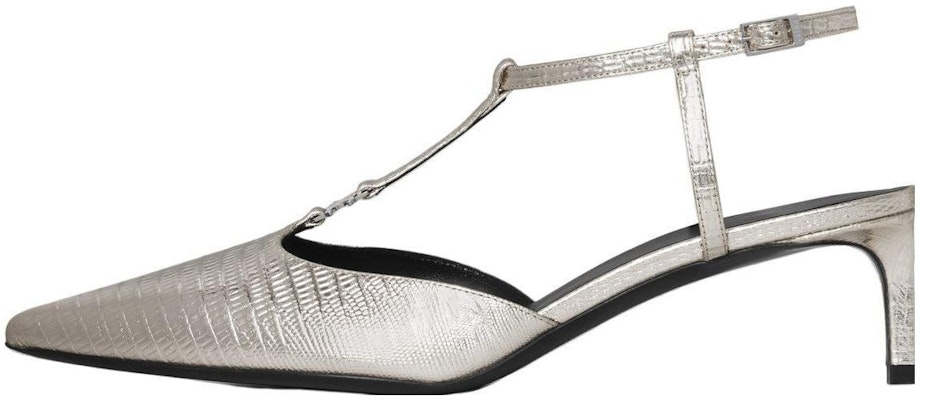 (Women) CELINE Kitten Triomphe T-Bar 'Silver' 352193304C.36PN Buy (Women) CELINE Kitten Triomphe T-Bar 'Silver' 352193304C.36PN
